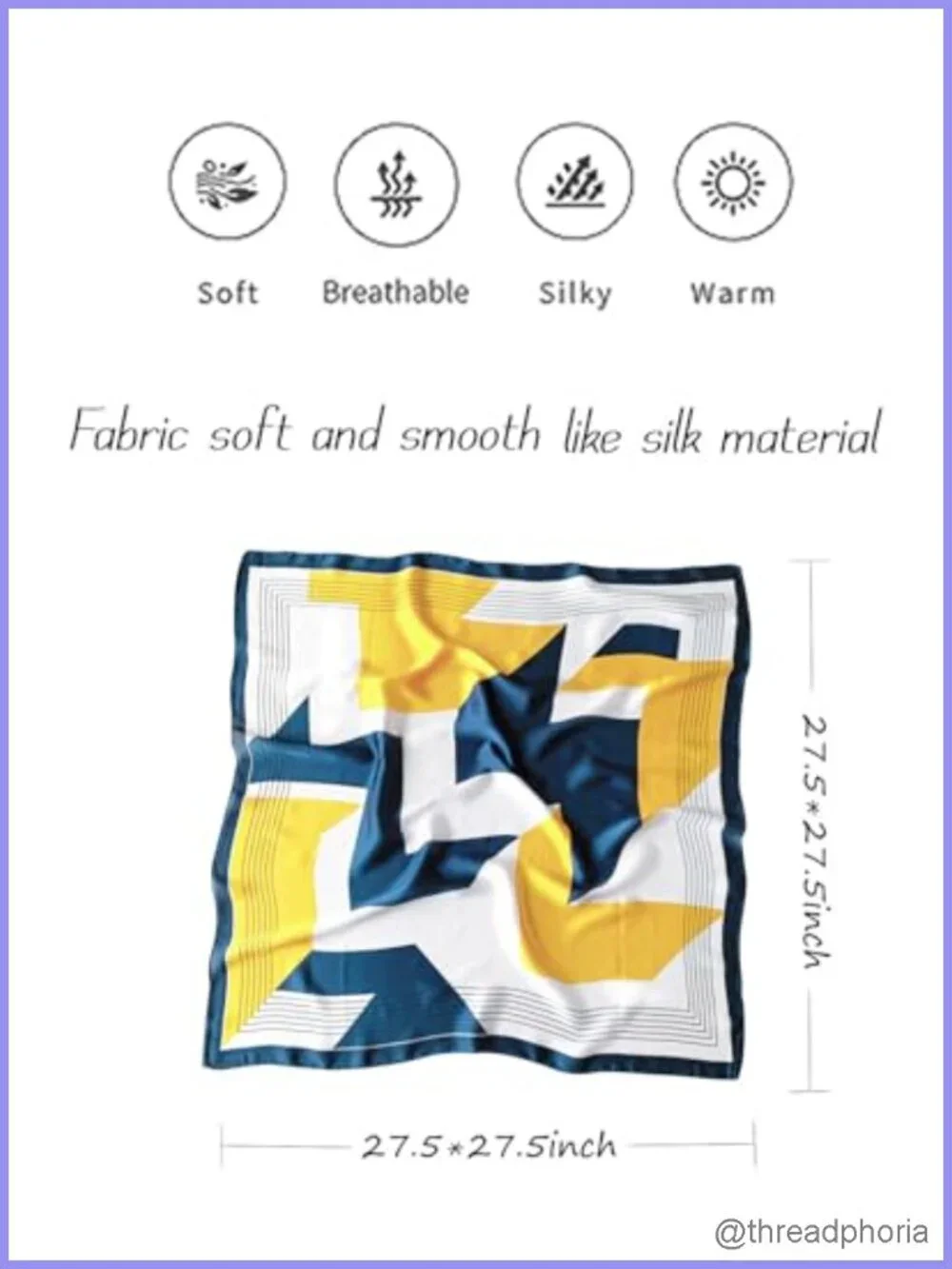 Satin Bandanas Head Scarf Hair Scarves Wrap Neck Silk Sleeping Headscarf